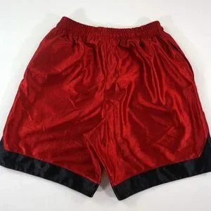 Nike Shorts Vintage 9s Nike Dazzle Basketball Shorts Red Black